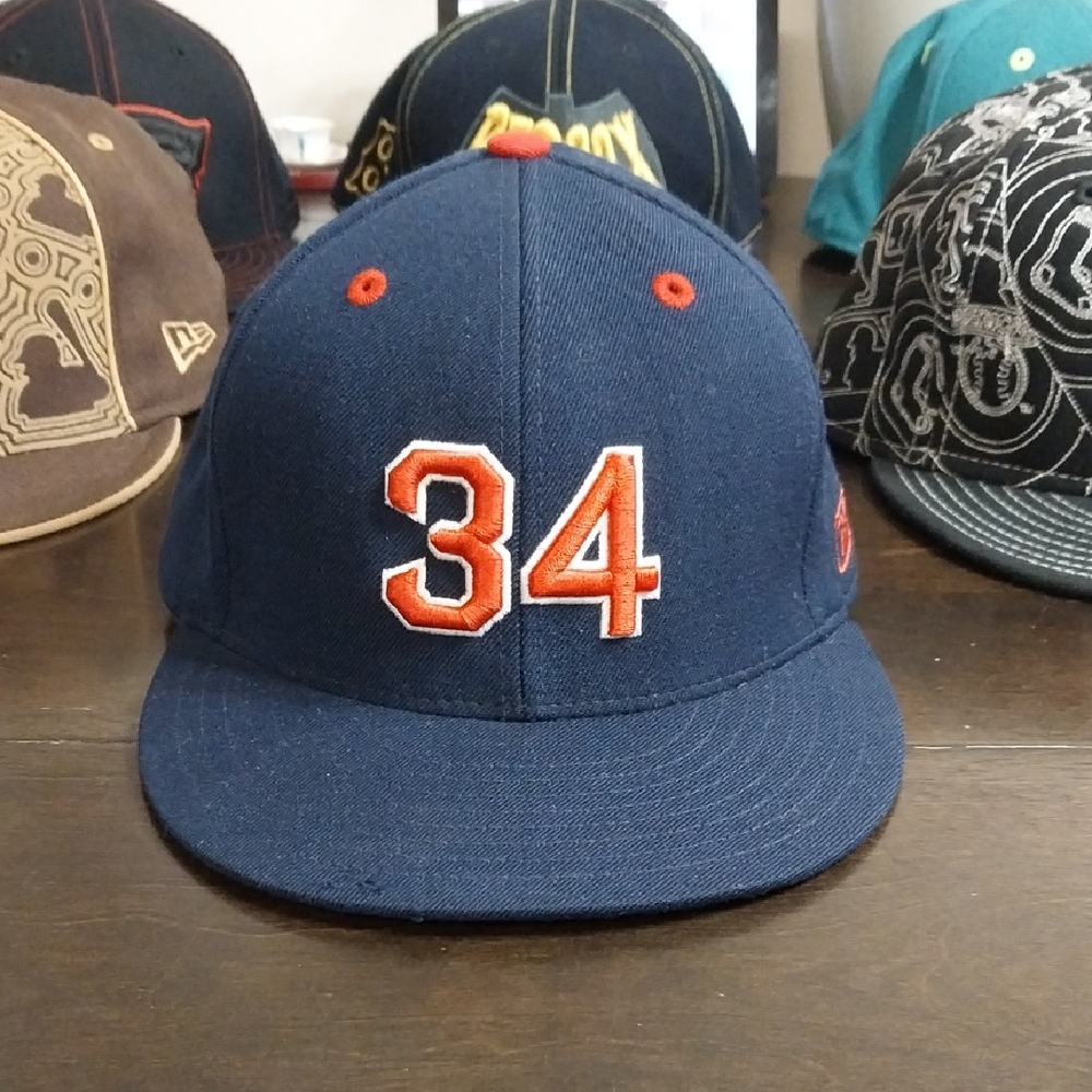 Fitted Reebok- "Big Papi"#34-Size 7 7/8 Cap